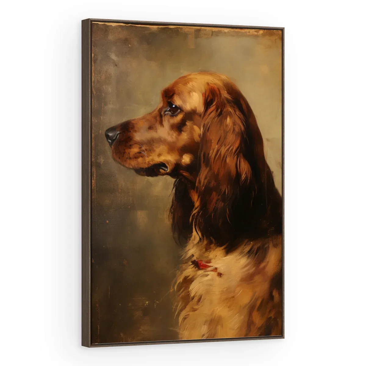 Quadro Decorativo Canvas Setter Irlandês - AN0007