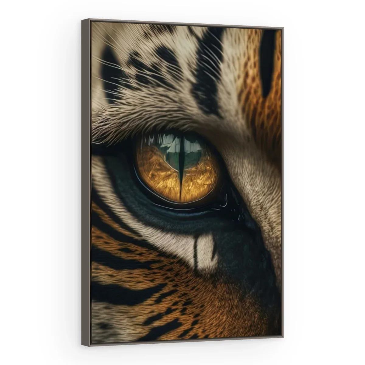 Quadro Decorativo Canvas Olhar Felino - AN0022
