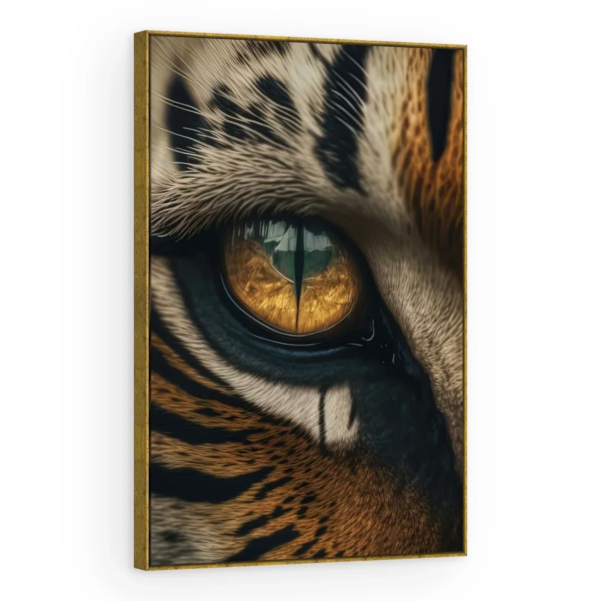 Quadro Decorativo Canvas Olhar Felino - AN0022