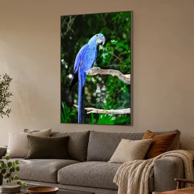Quadro Decorativo Canvas Arara Selvagem - AV0021
