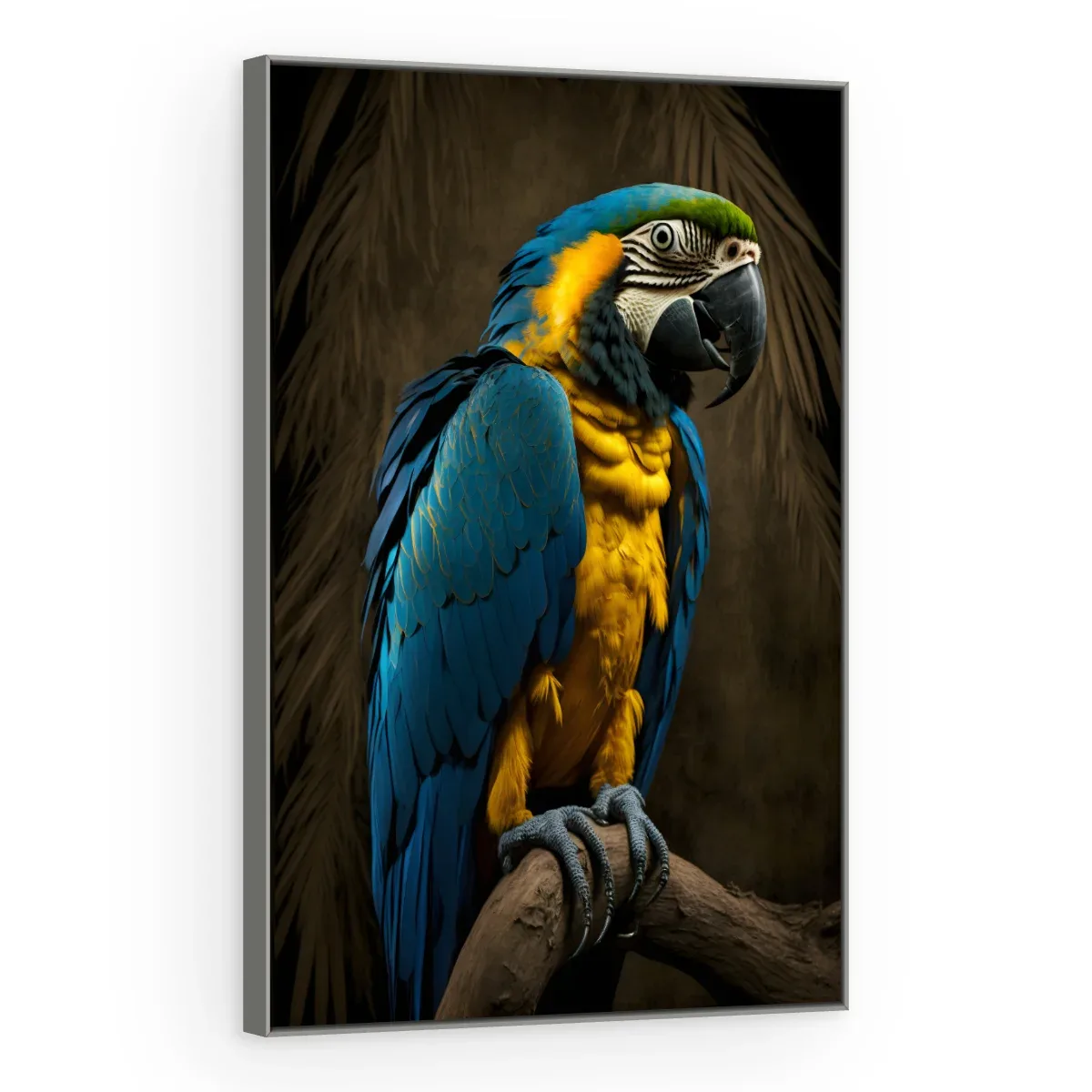 Quadro Decorativo Canvas Arara Canindé - AV0033