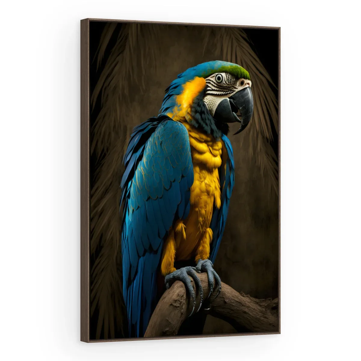 Quadro Decorativo Canvas Arara Canindé - AV0033