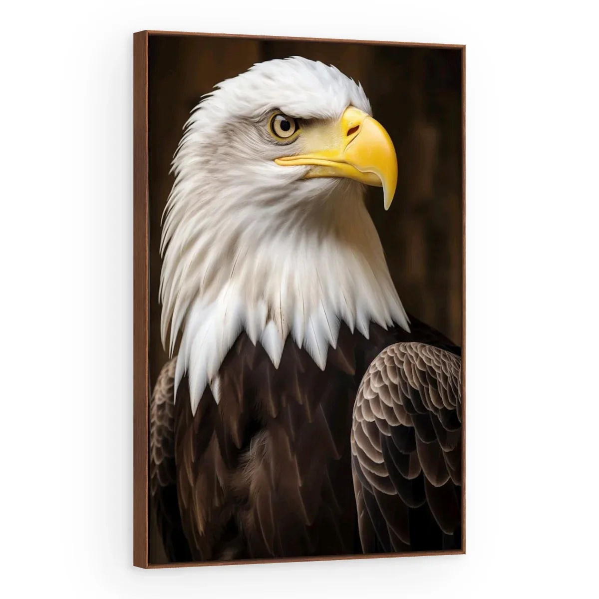 Quadro Decorativo Canvas Águia Americana - AV0041
