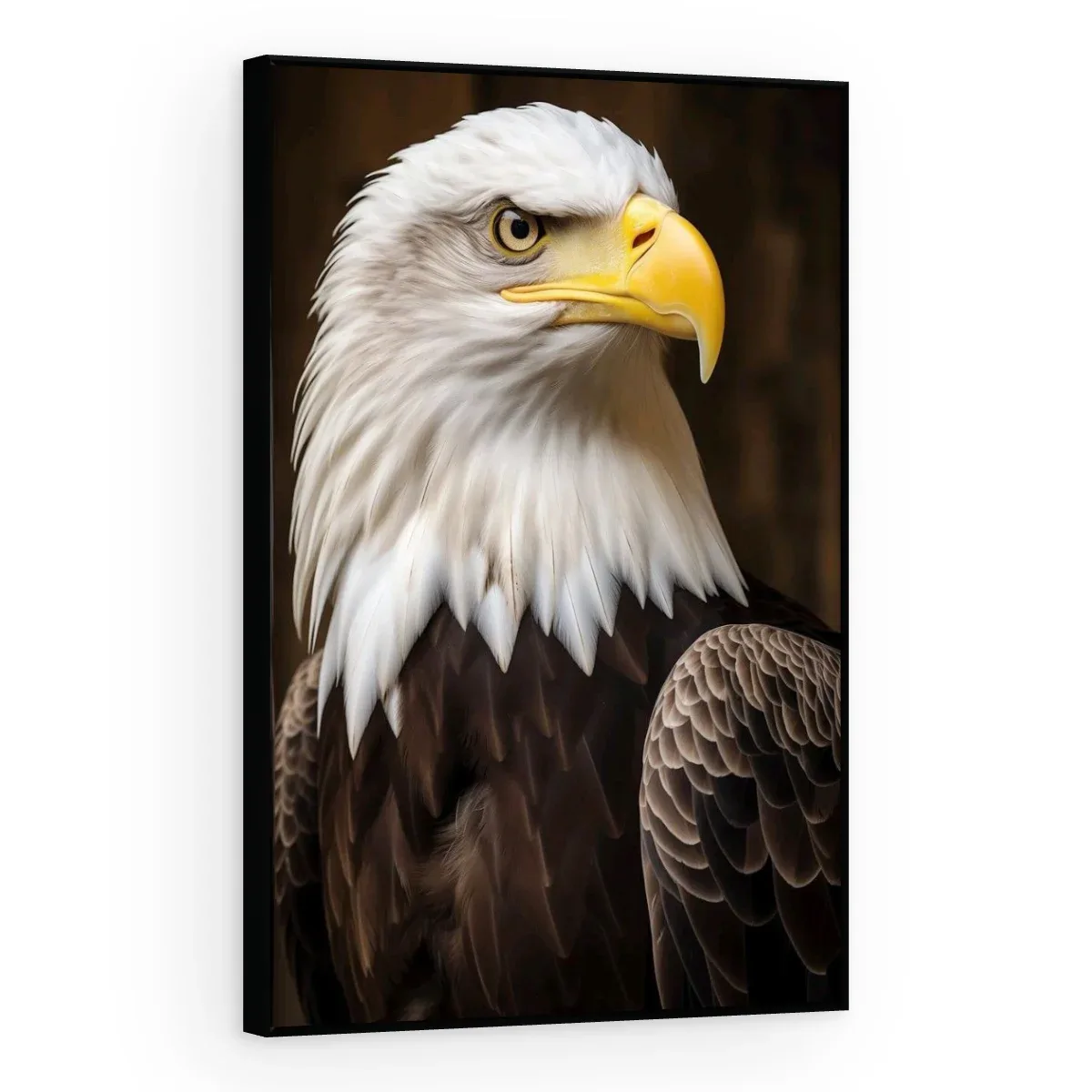 Quadro Decorativo Canvas Águia Americana - AV0041