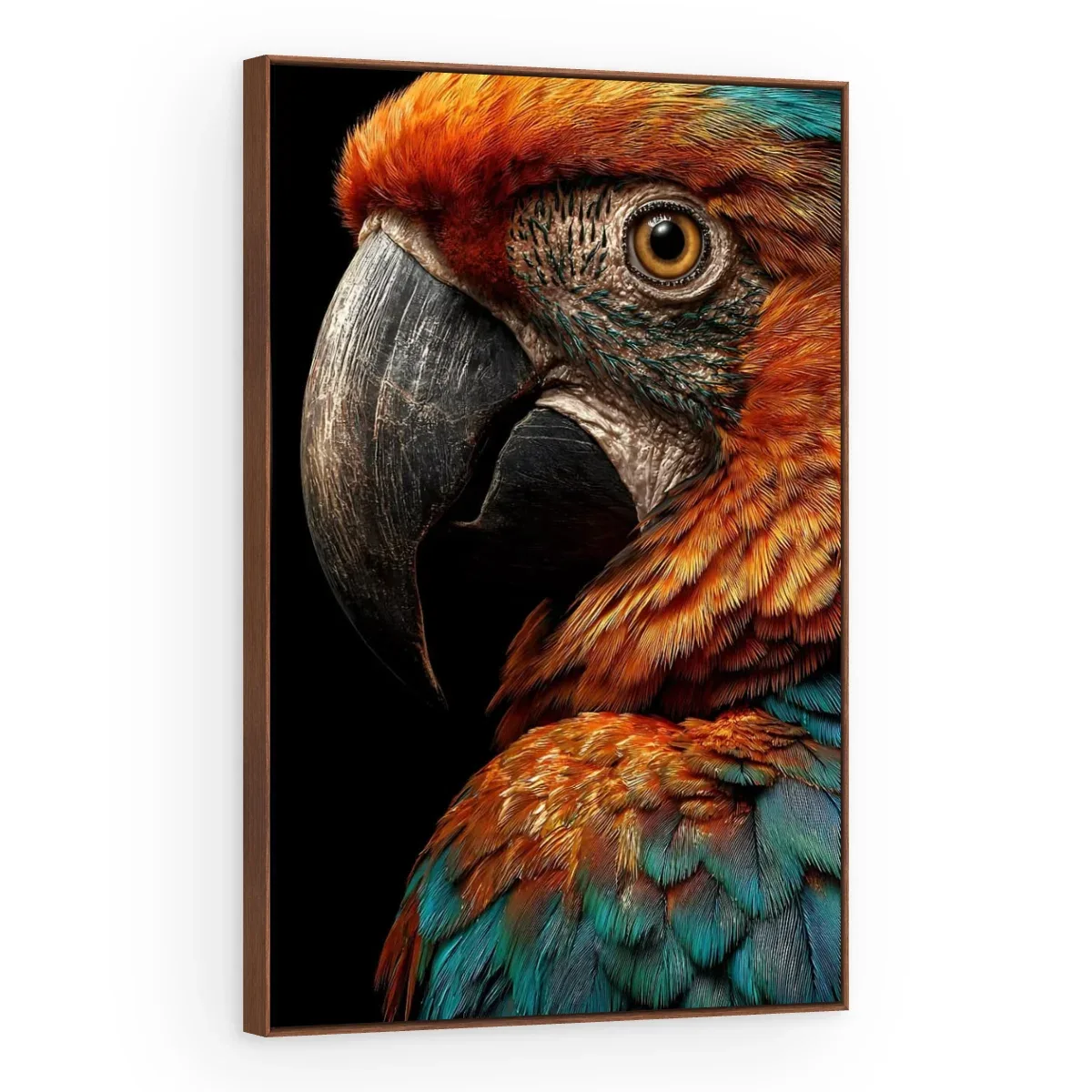 Quadro Decorativo Canvas Arara Intensa - AV0043