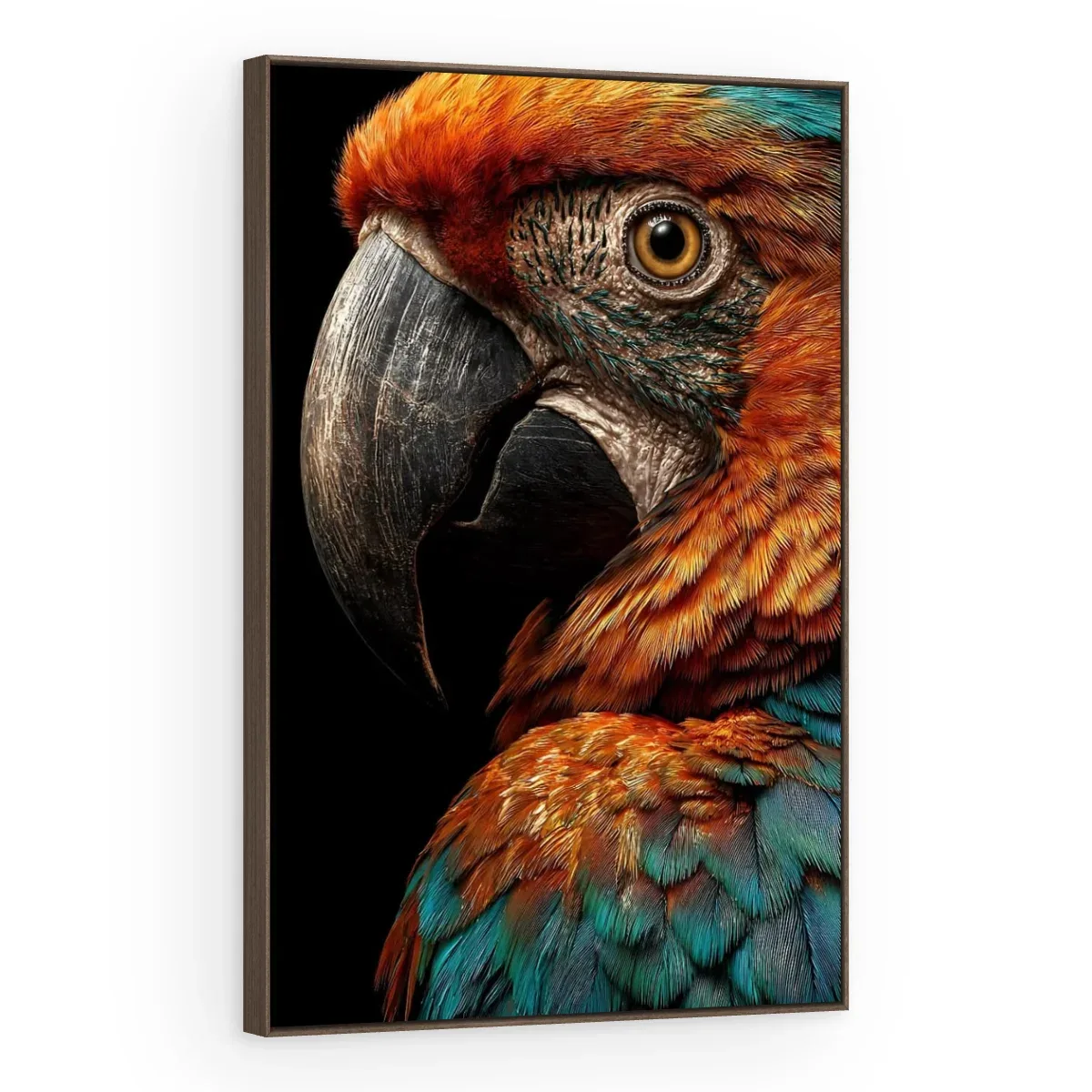 Quadro Decorativo Canvas Arara Intensa - AV0043