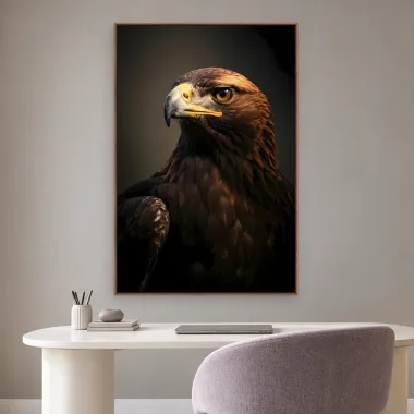 Quadro Decorativo Canvas Águia Real - AV0044