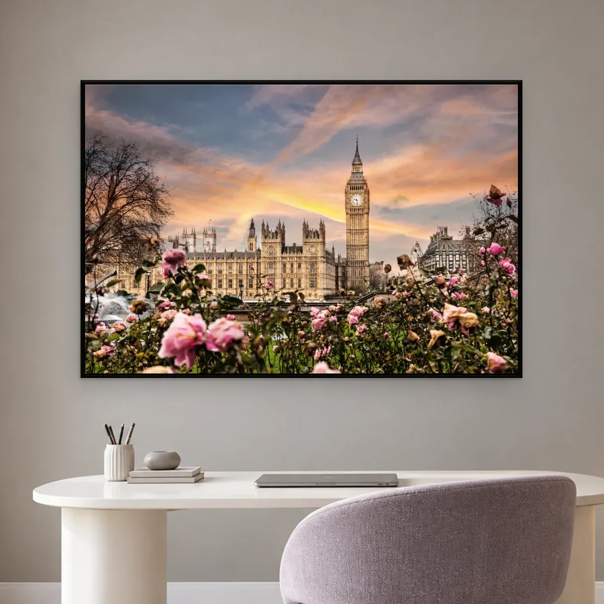 Quadro Decorativo Canvas Londres Florida - CI0005