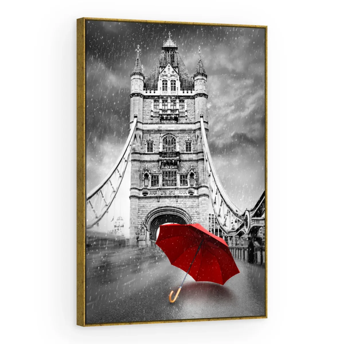 Quadro Decorativo Canvas Londres Chuvosa - CI0006