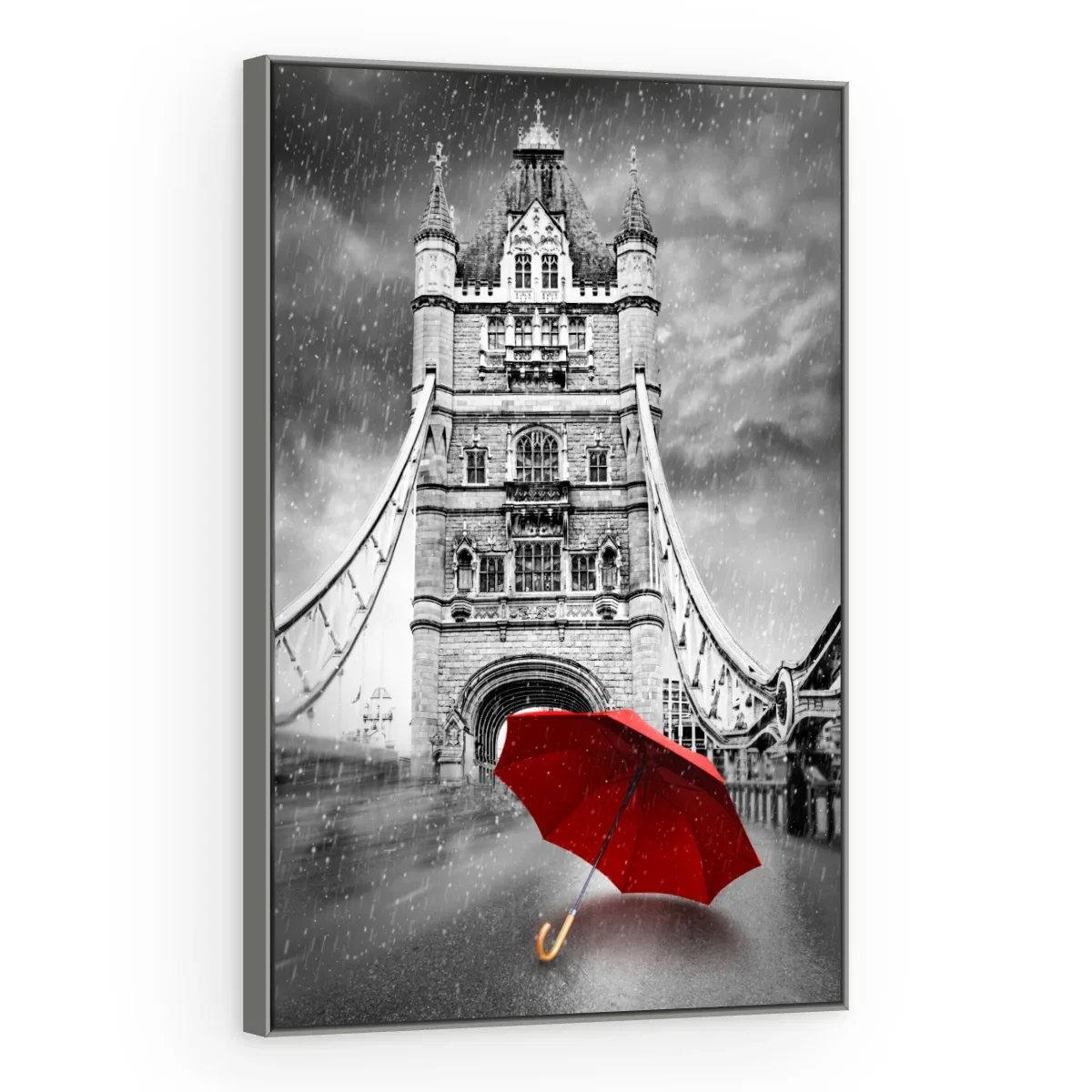 Quadro Decorativo Canvas Londres Chuvosa - CI0006