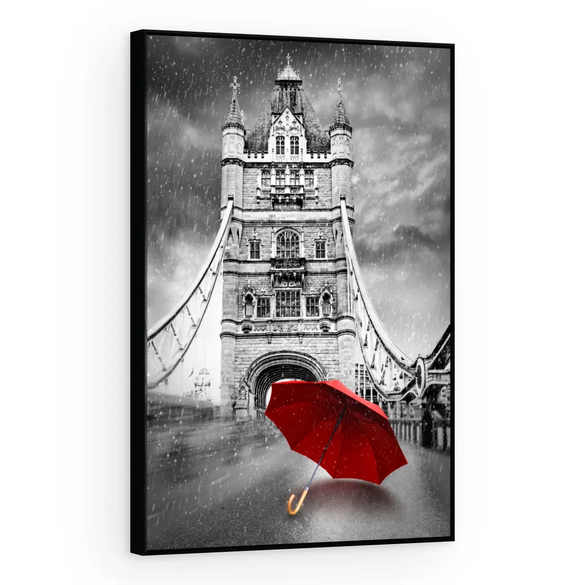 Quadro Decorativo Canvas Londres Chuvosa - CI0006