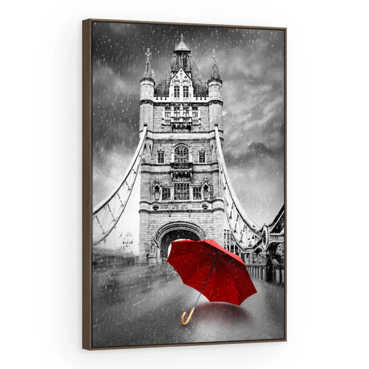 Quadro Decorativo Canvas Londres Chuvosa - CI0006