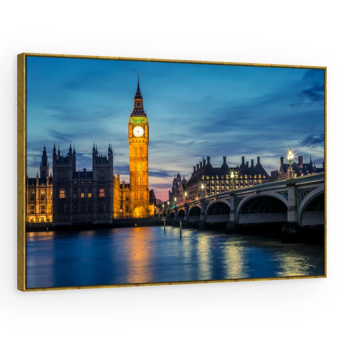 Quadro Decorativo Canvas Westminster Noturno - CI0008