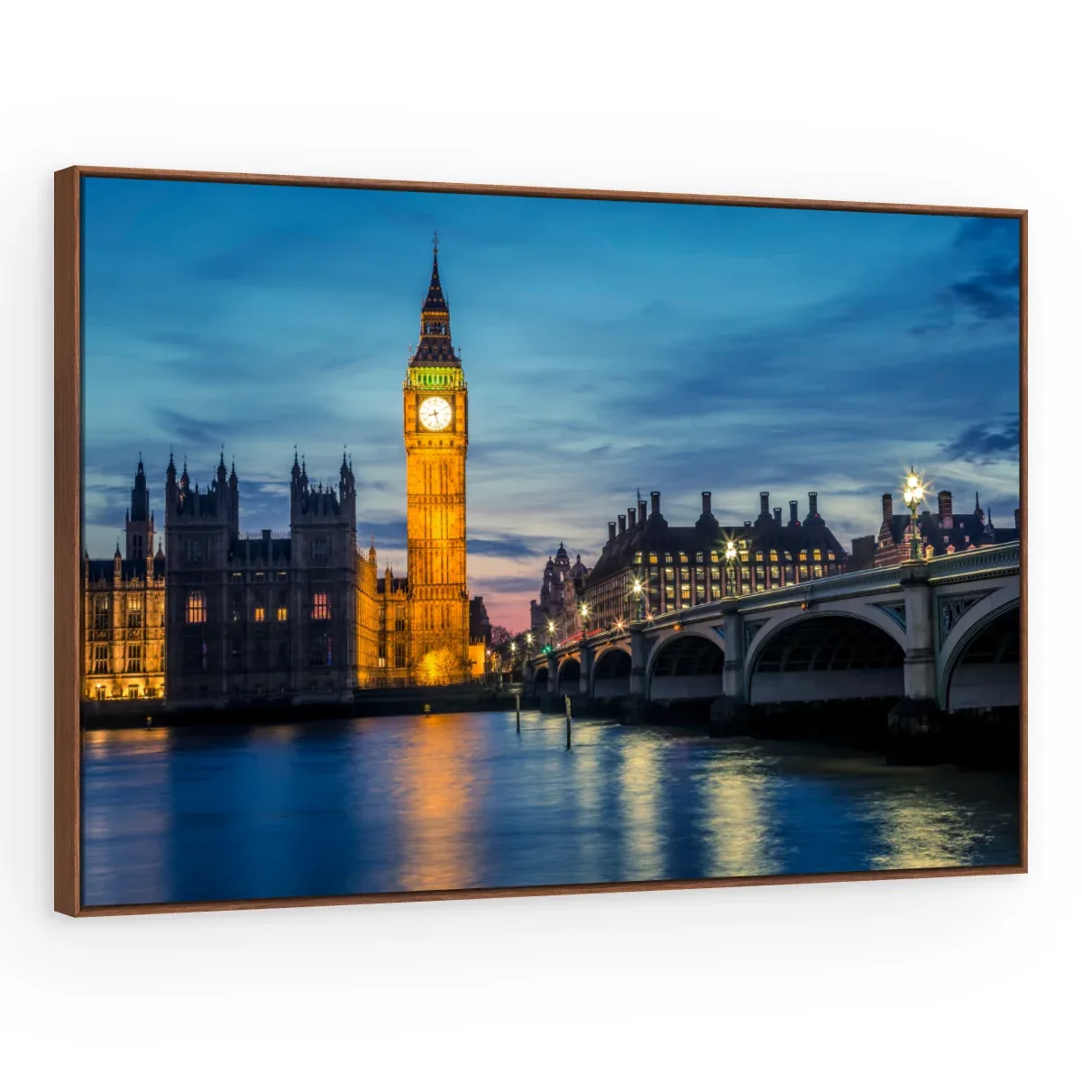 Quadro Decorativo Canvas Westminster Noturno - CI0008