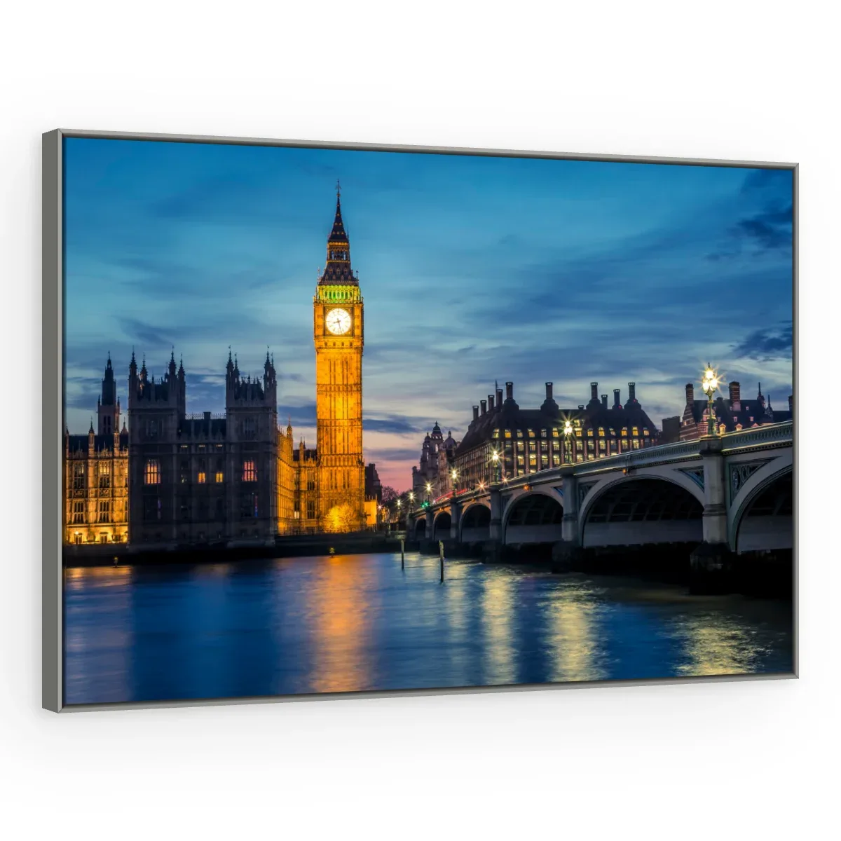 Quadro Decorativo Canvas Westminster Noturno - CI0008