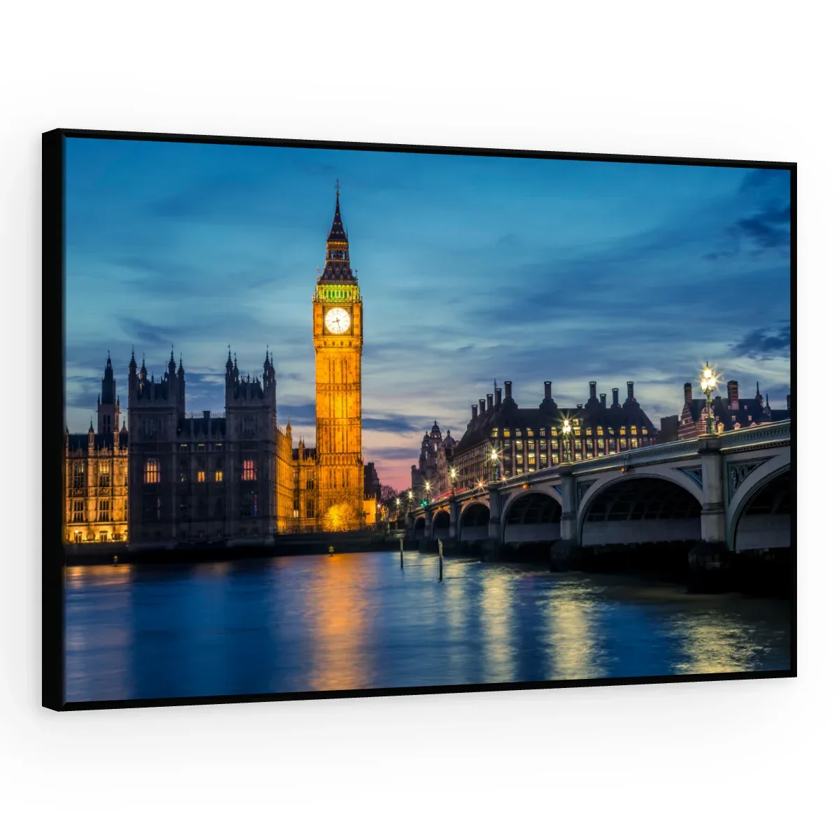 Quadro Decorativo Canvas Westminster Noturno - CI0008