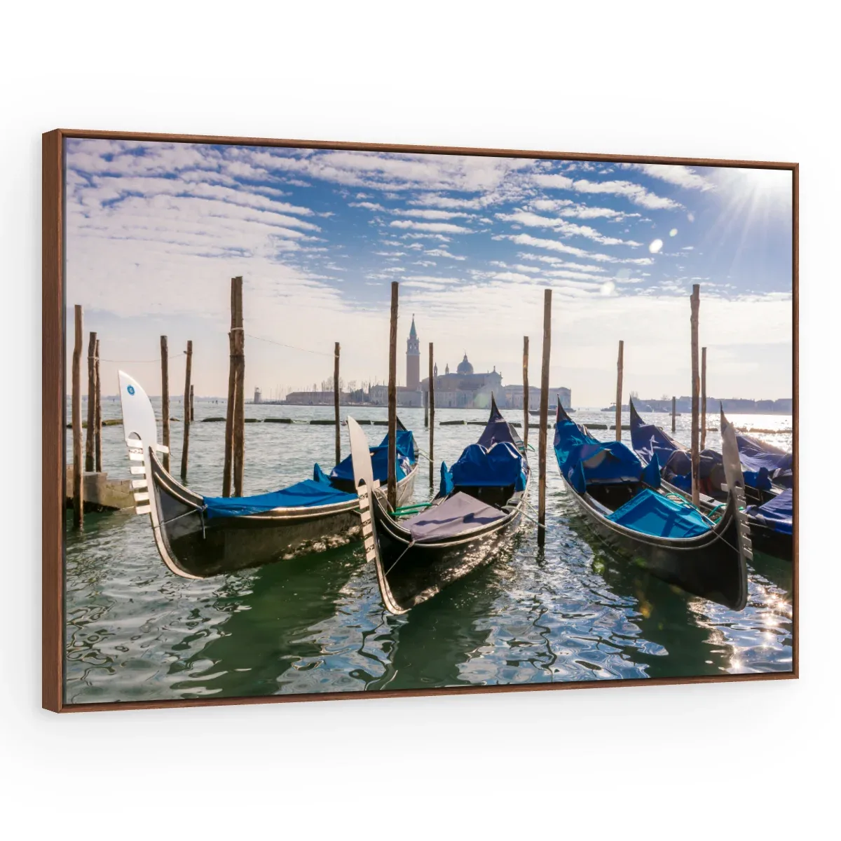 Quadro Decorativo Canvas Gôndolas Venezianas - CI0009