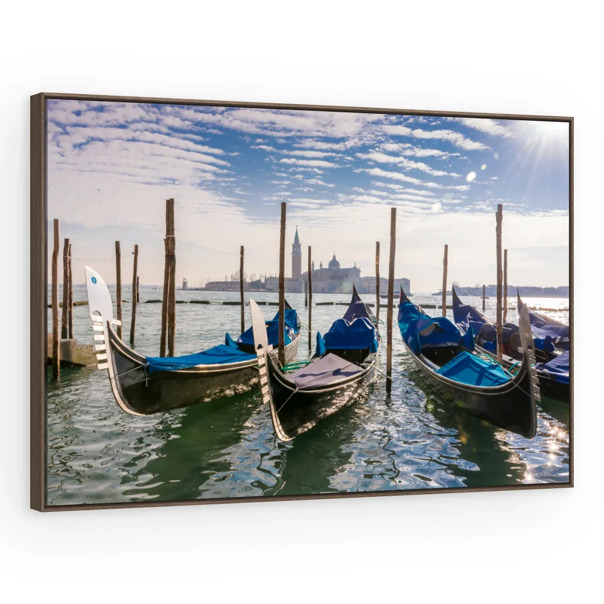 Quadro Decorativo Canvas Gôndolas Venezianas - CI0009