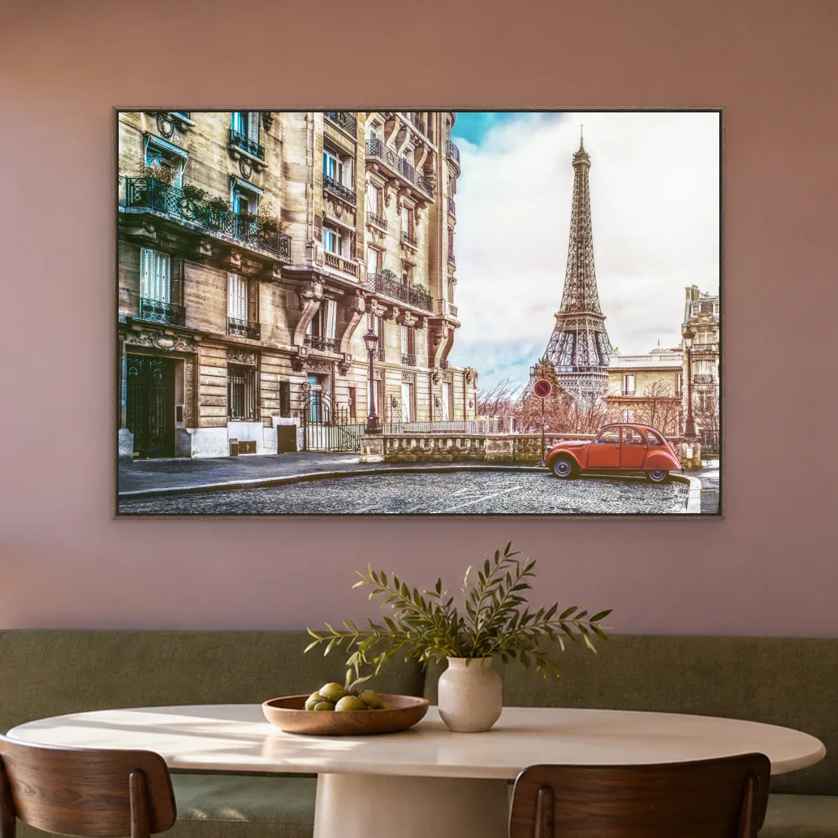 Quadro Decorativo Canvas Rua Parisiense - CI0010