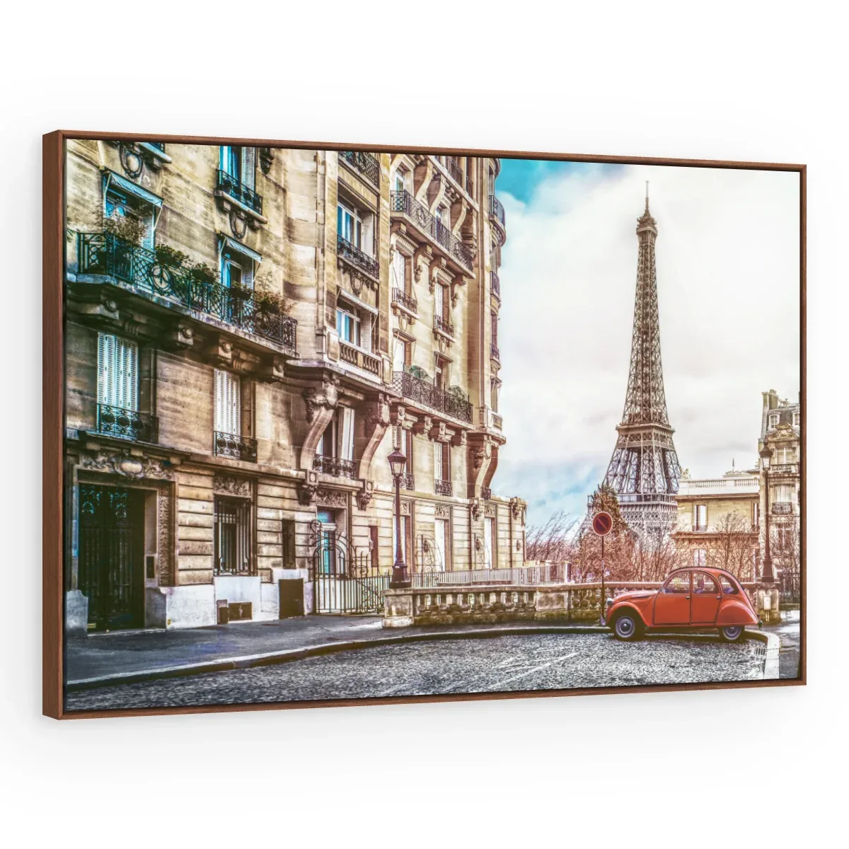 Quadro Decorativo Canvas Rua Parisiense - CI0010