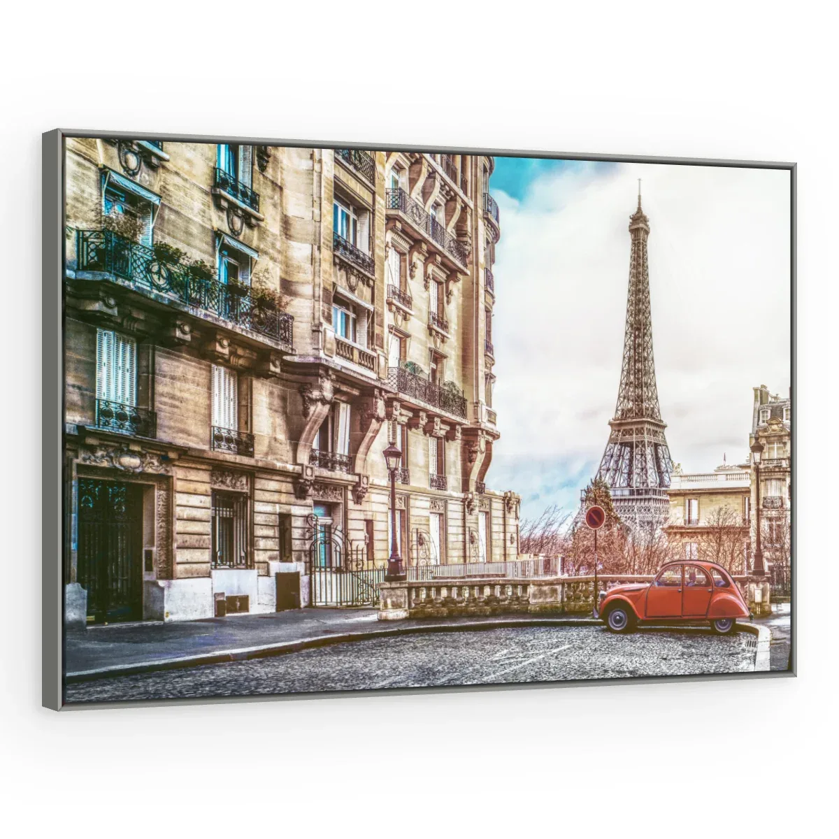 Quadro Decorativo Canvas Rua Parisiense - CI0010