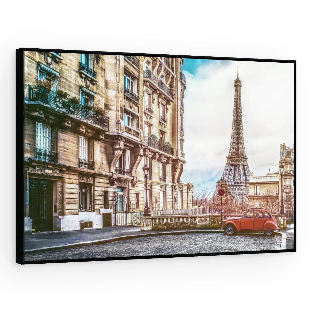 Quadro Decorativo Canvas Rua Parisiense - CI0010