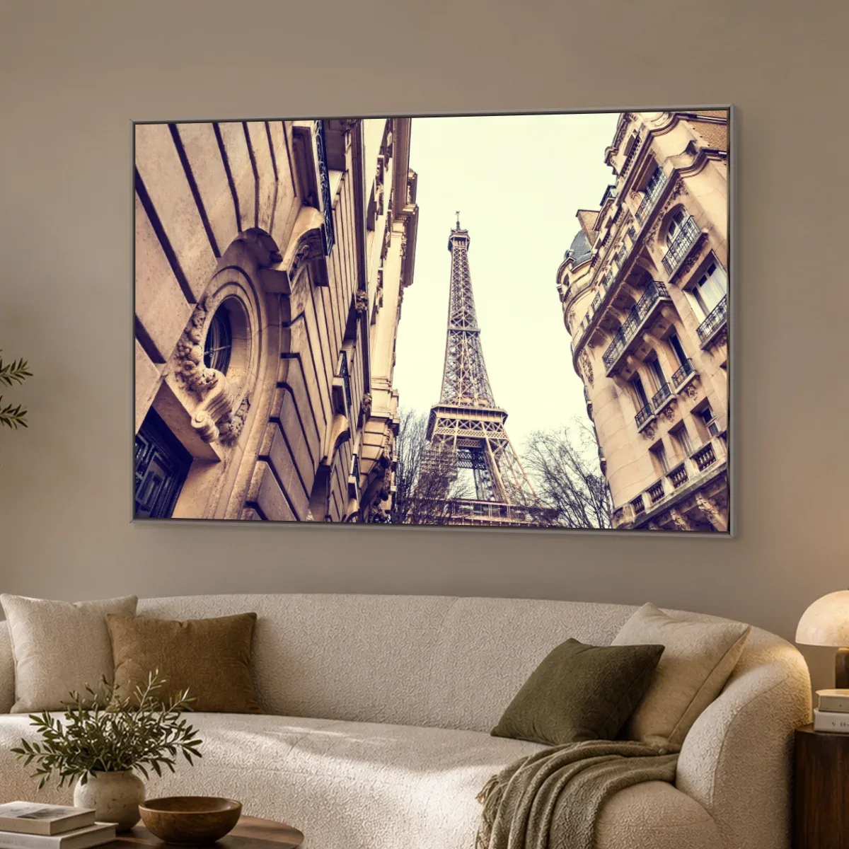 Quadro Decorativo Canvas Eiffel Vintage - CI0015