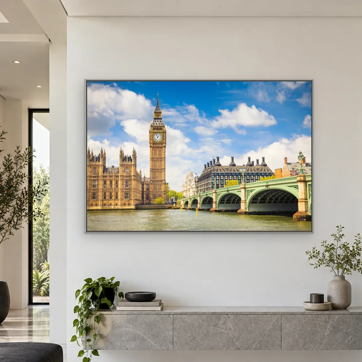Quadro Decorativo Canvas Westminster Ensolarado - CI0017