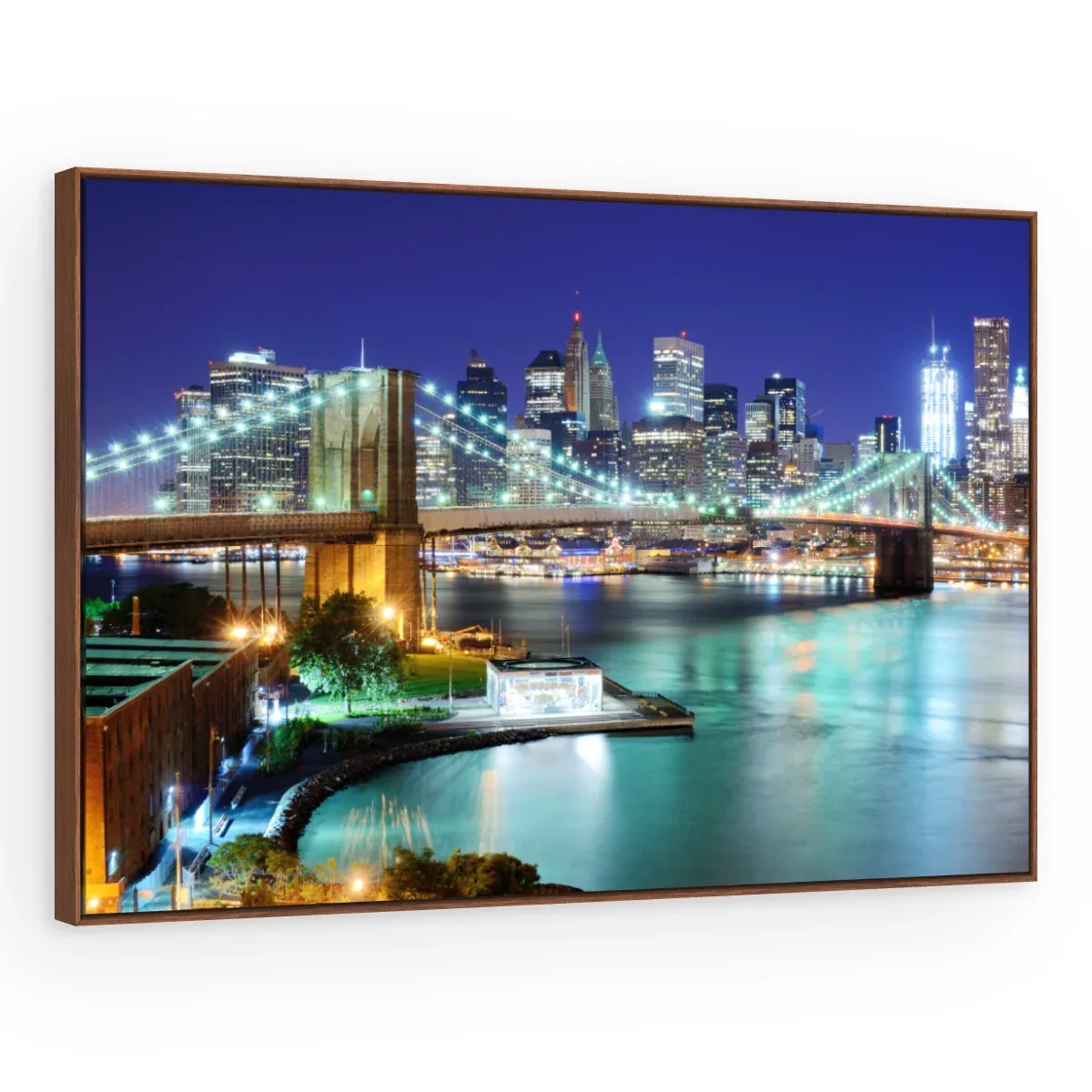 Quadro Decorativo Canvas Manhattan Cintilante - CI0025