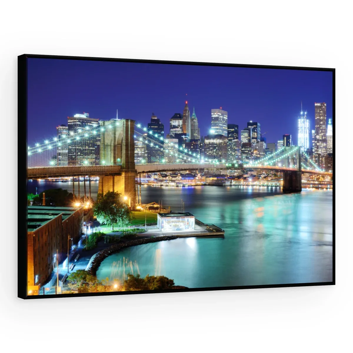 Quadro Decorativo Canvas Manhattan Cintilante - CI0025