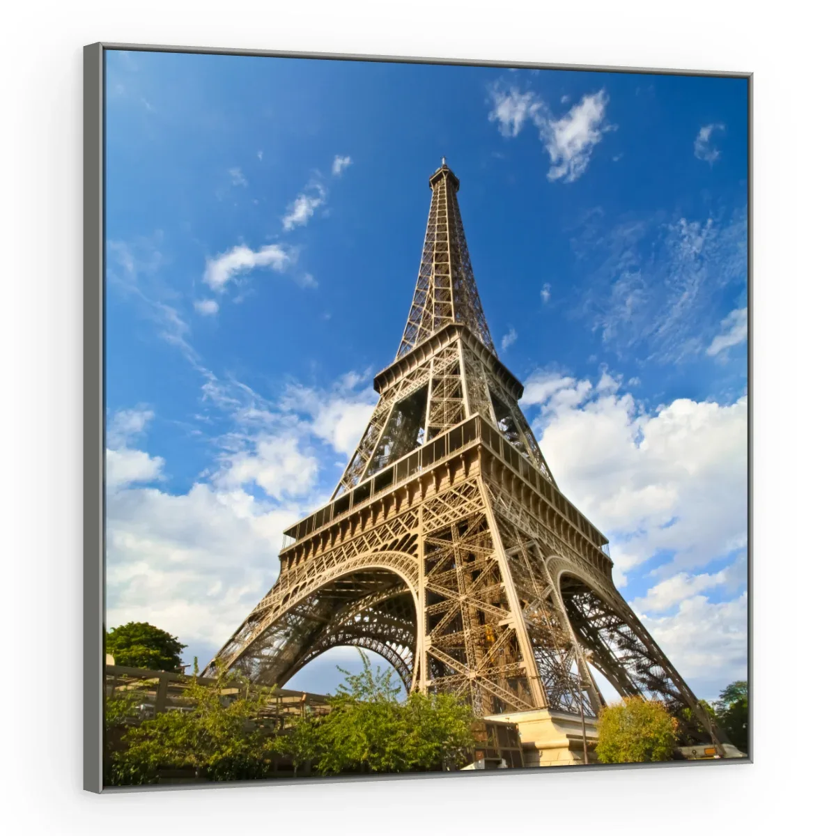 Quadro Decorativo Canvas Eiffel Celeste - CI0026