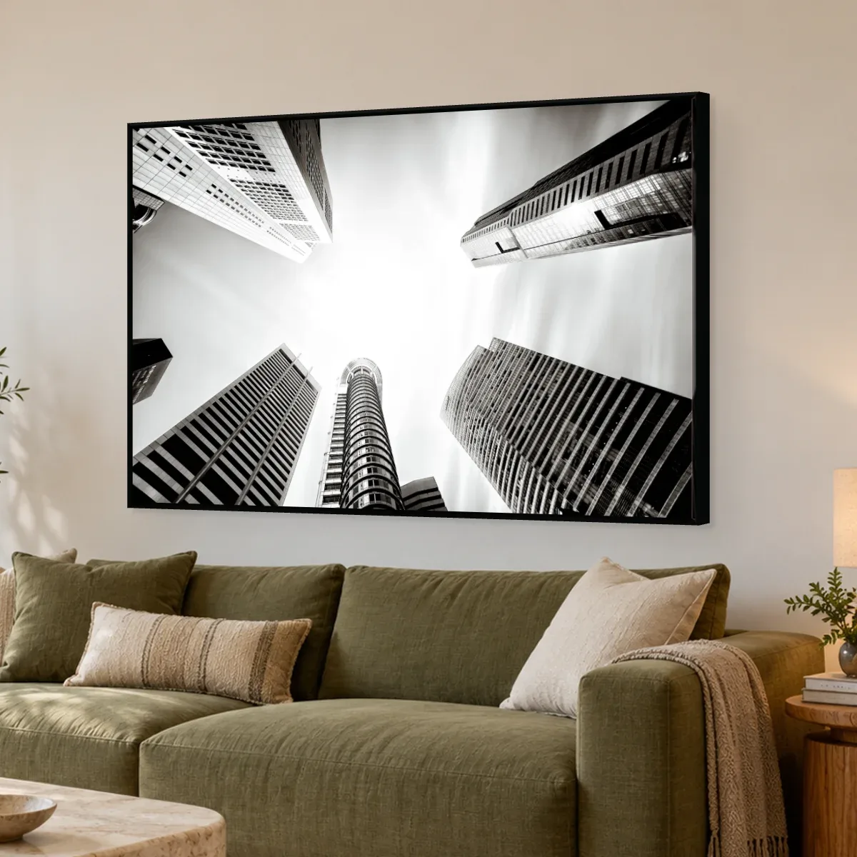 Quadro Decorativo Canvas Edifícios Imponentes - CI0027