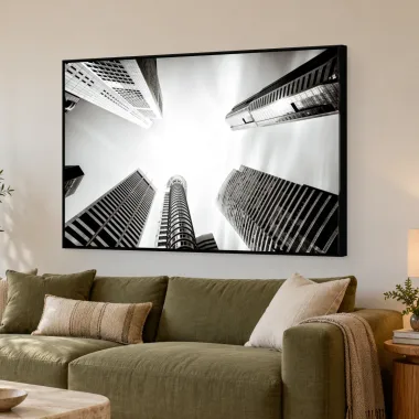 Quadro Decorativo Canvas Edifícios Imponentes - CI0027