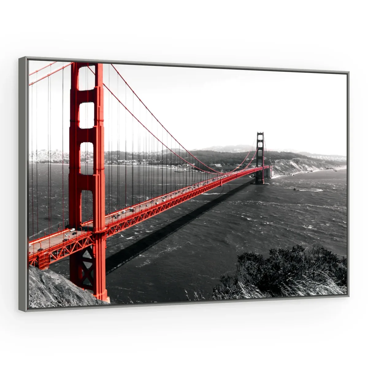 Quadro Decorativo Canvas Golden Gate - CI0029