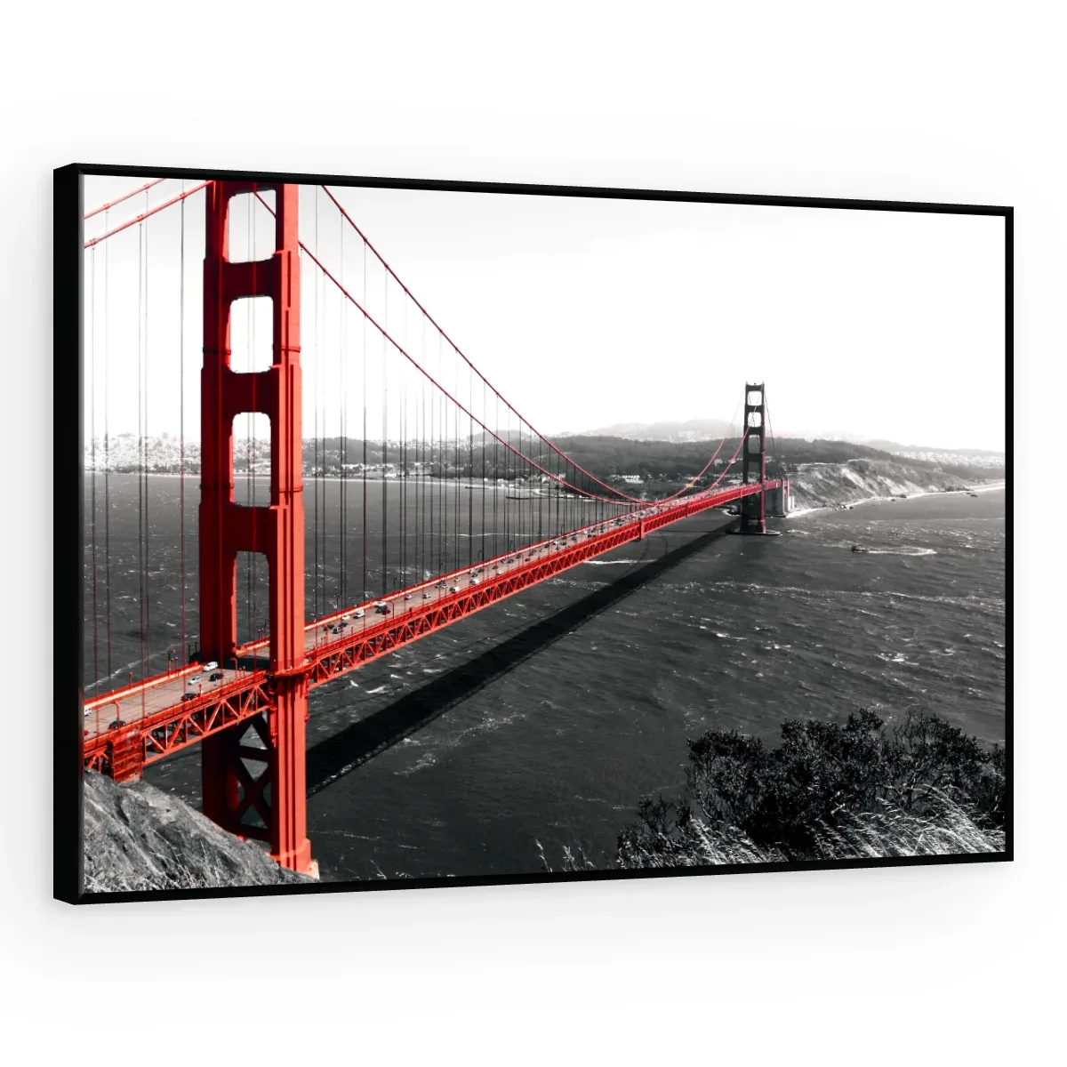 Quadro Decorativo Canvas Golden Gate - CI0029