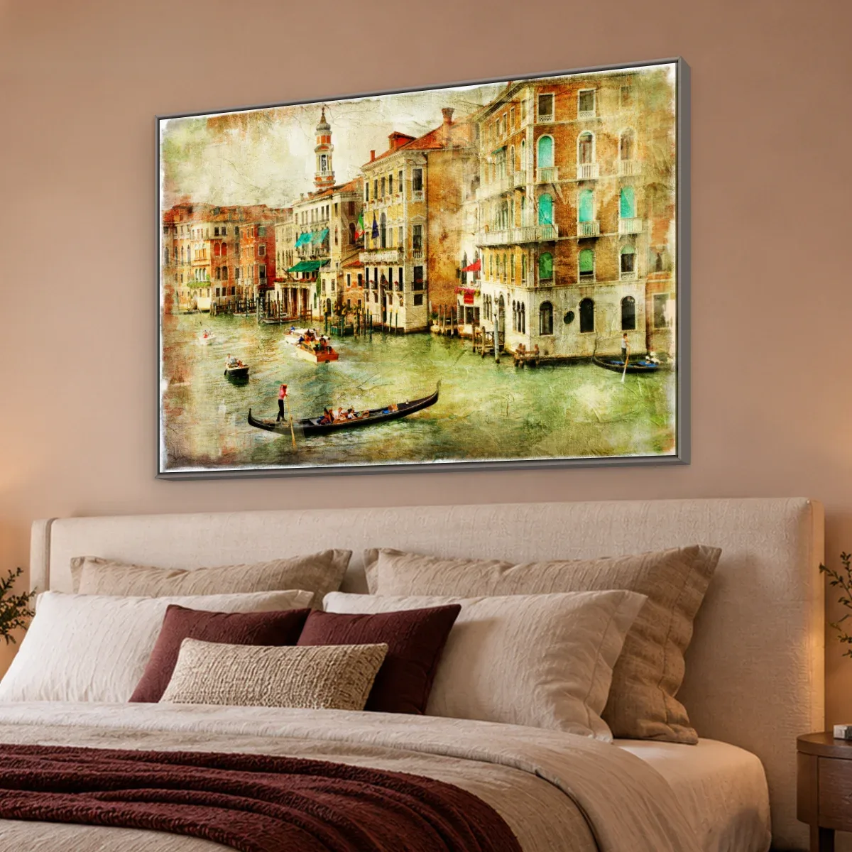 Quadro Decorativo Canvas Veneza Vintage - CI0031