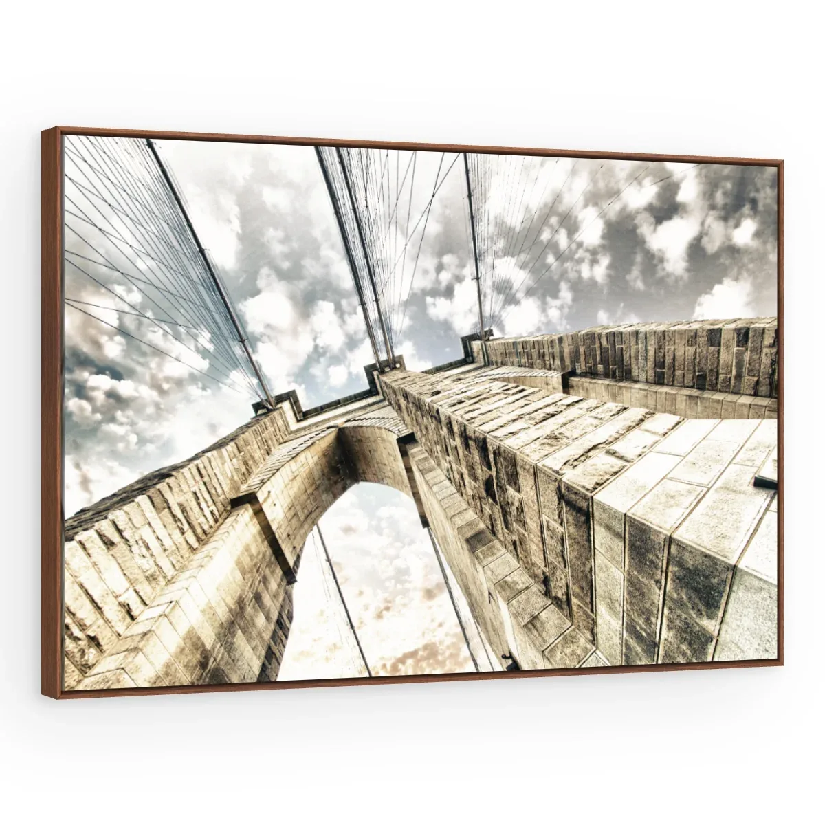 Quadro Decorativo Canvas Ponte Brooklyn - CI0032