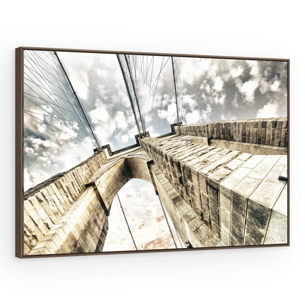 Quadro Decorativo Canvas Ponte Brooklyn - CI0032