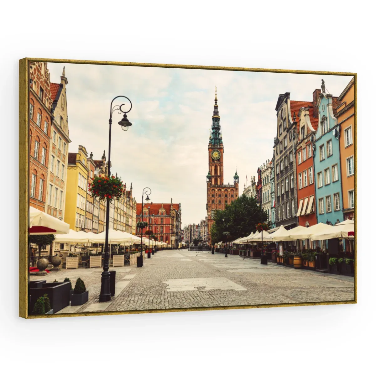 Quadro Decorativo Canvas Gdansk Histórica - CI0033
