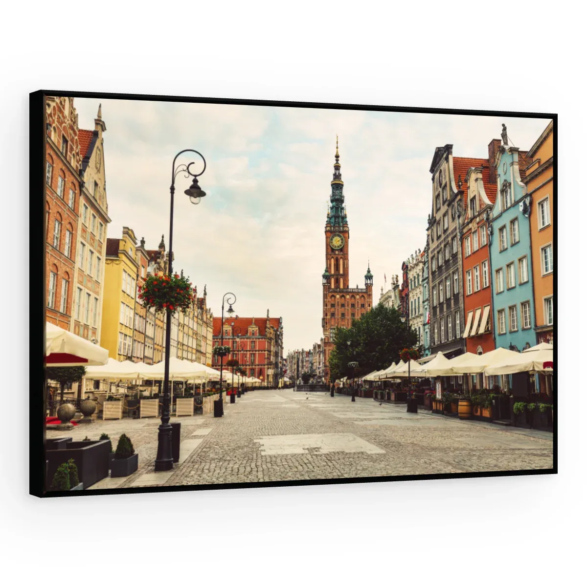 Quadro Decorativo Canvas Gdansk Histórica - CI0033