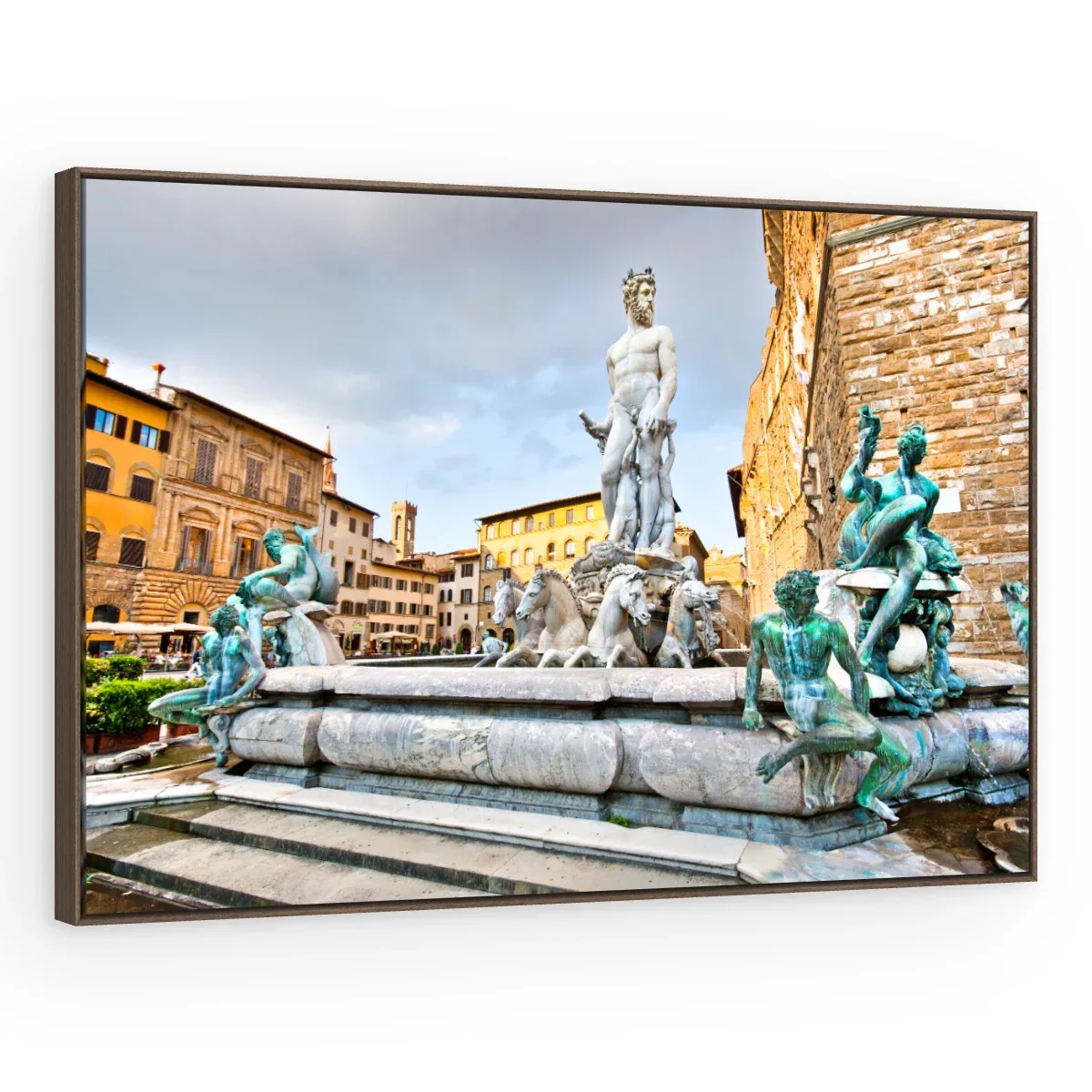 Quadro Decorativo Canvas Fonte Netuno - CI0034