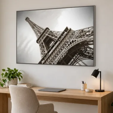 Quadro Decorativo Canvas Eiffel Perspectiva - CI0037