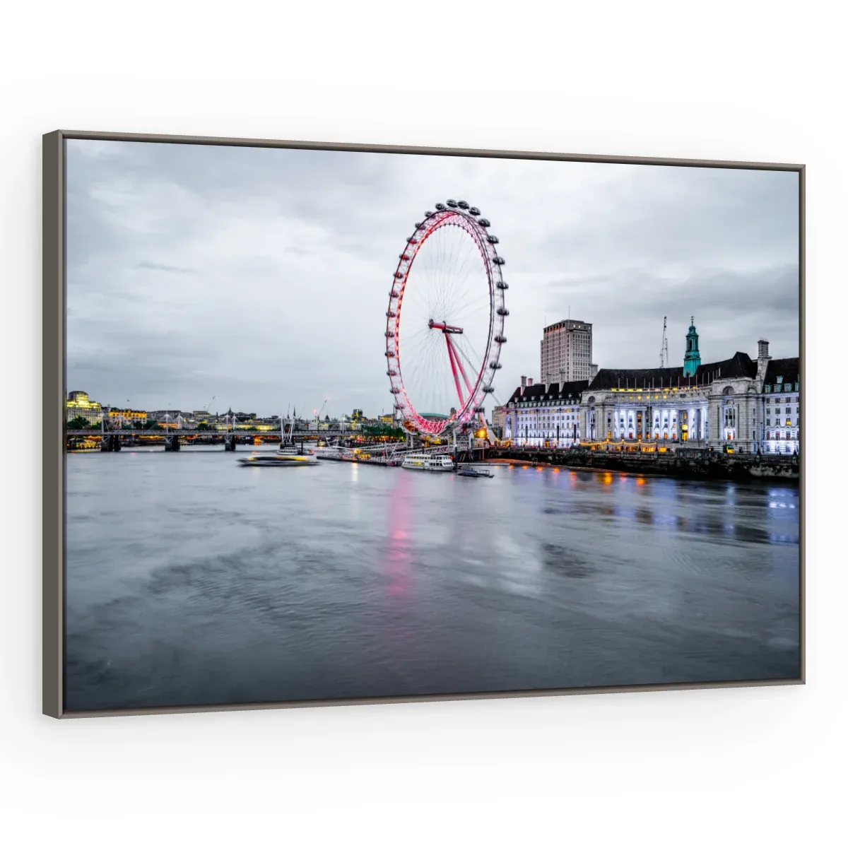 Quadro Decorativo Canvas London Eye - CI0039
