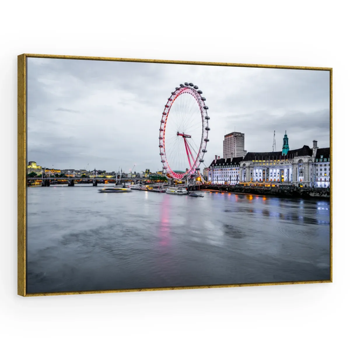 Quadro Decorativo Canvas London Eye - CI0039