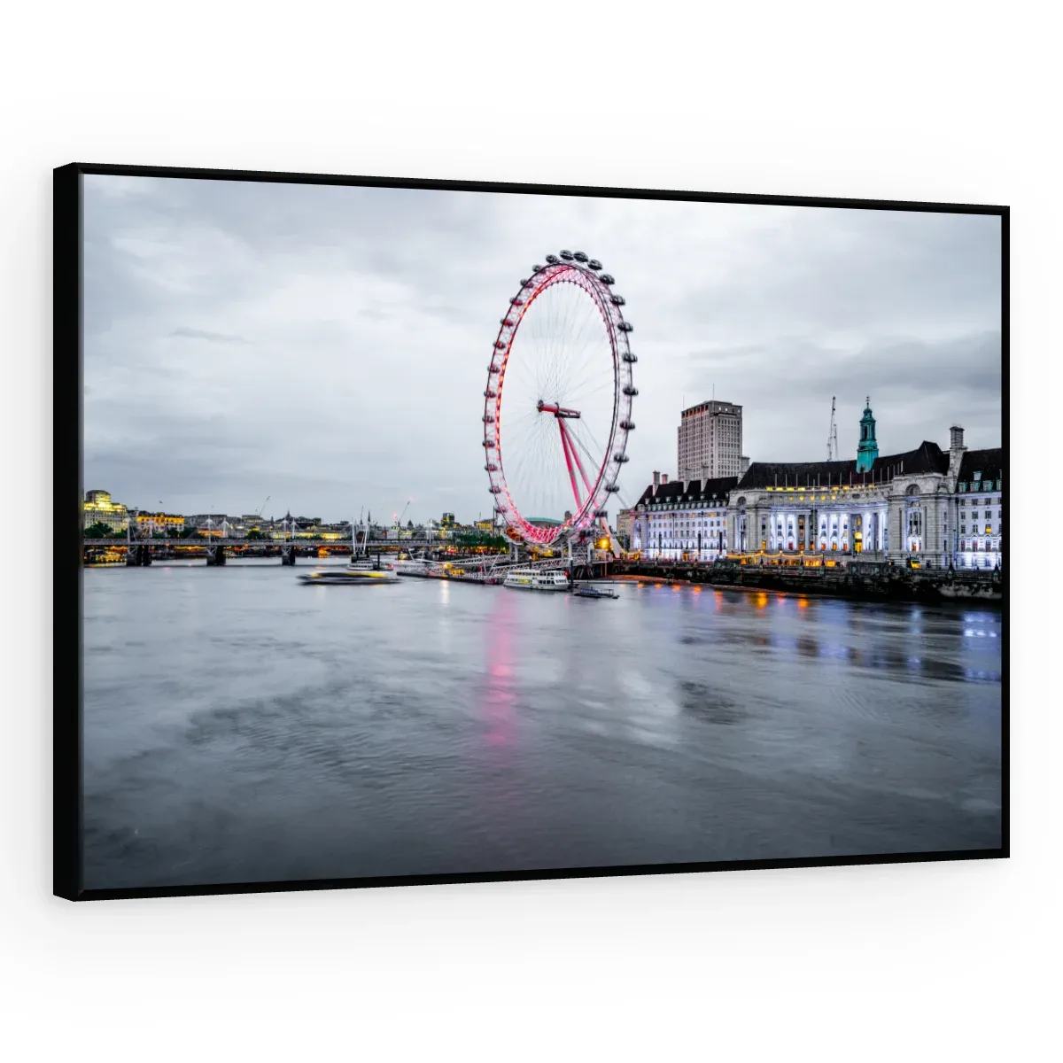 Quadro Decorativo Canvas London Eye - CI0039