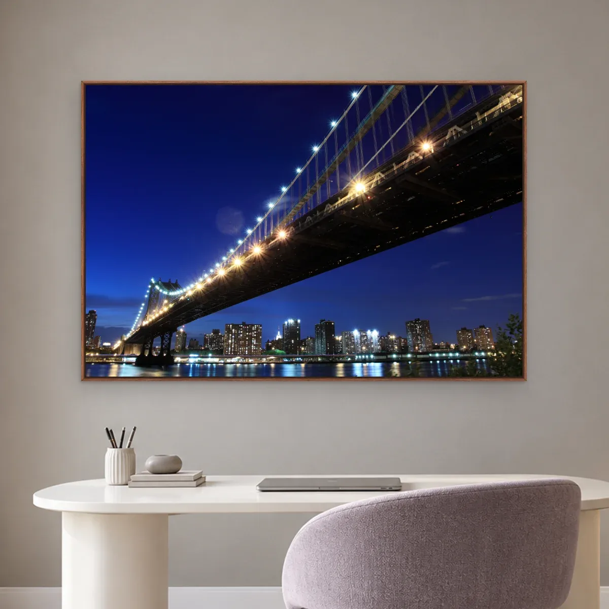 Quadro Decorativo Canvas Ponte Iluminada - CI0042