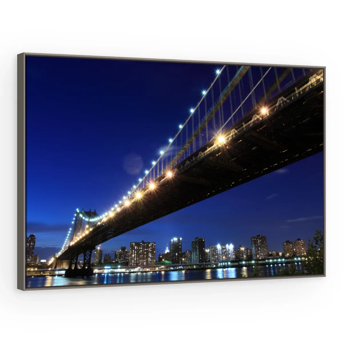 Quadro Decorativo Canvas Ponte Iluminada - CI0042