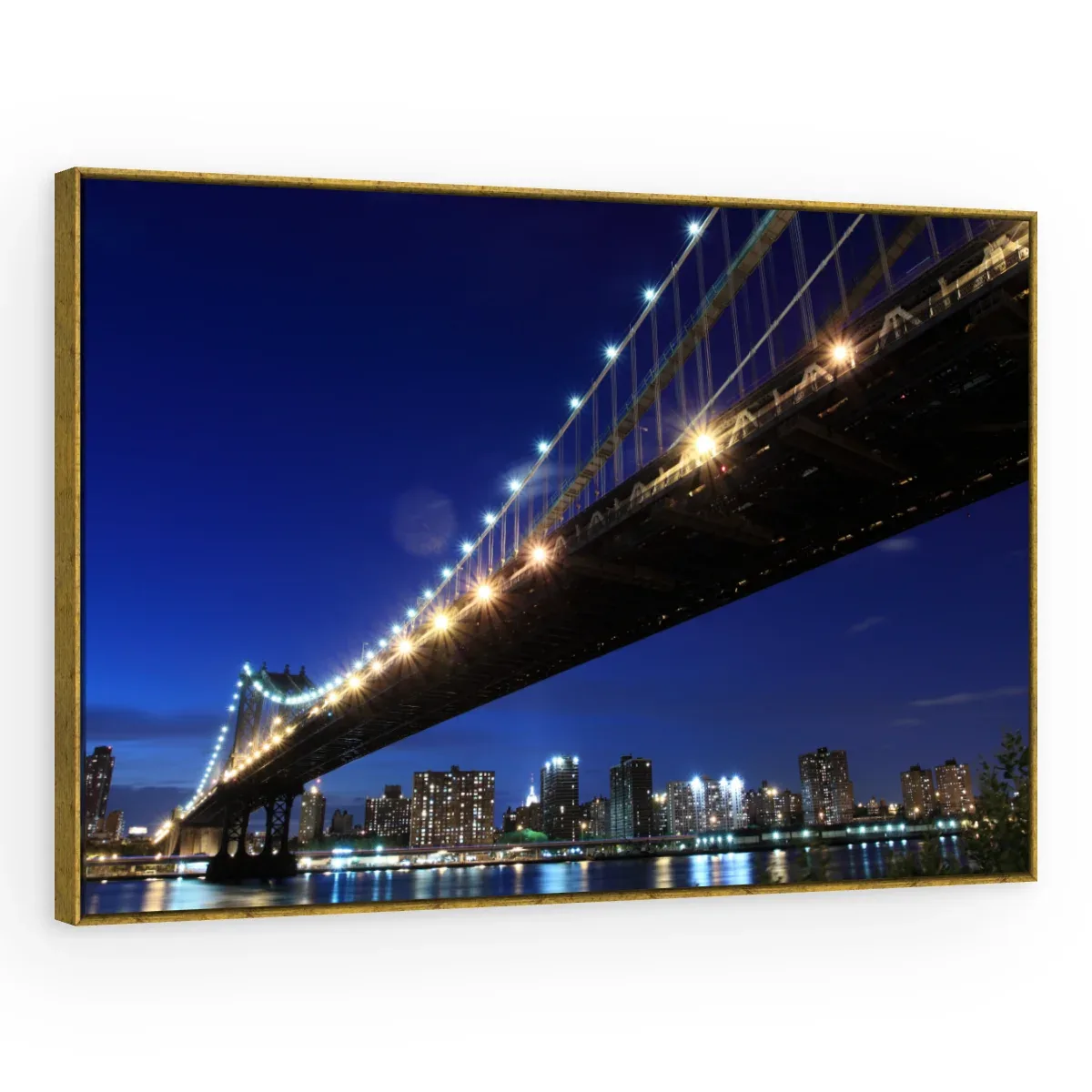 Quadro Decorativo Canvas Ponte Iluminada - CI0042
