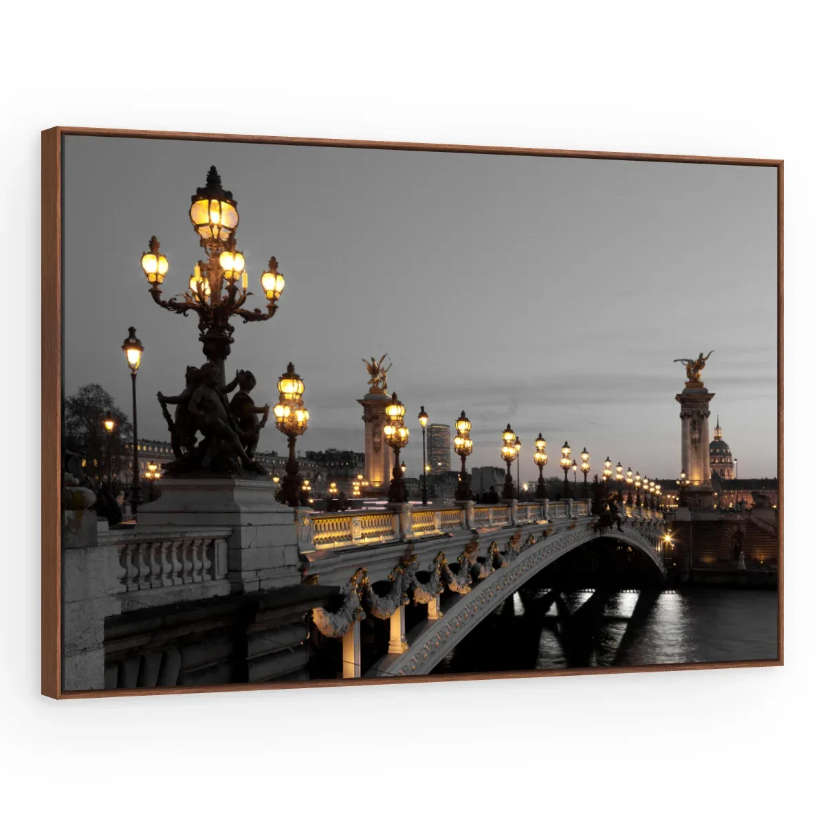 Quadro Decorativo Canvas Luzes Parisienses - CI0044