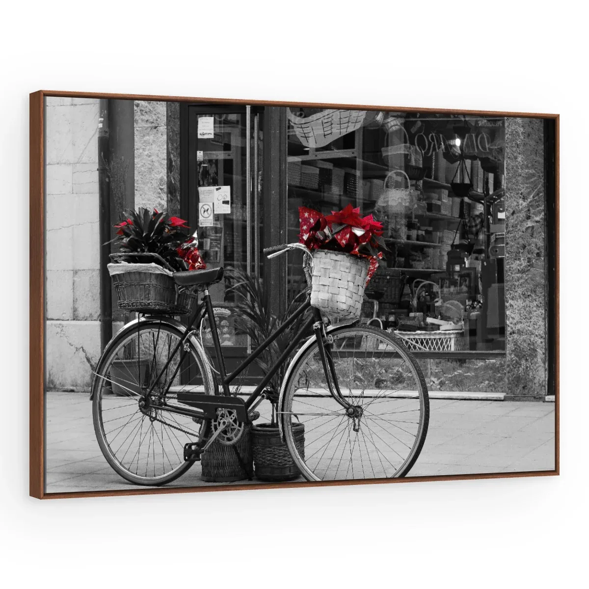 Quadro Decorativo Canvas Bicicleta Florida - CI0047